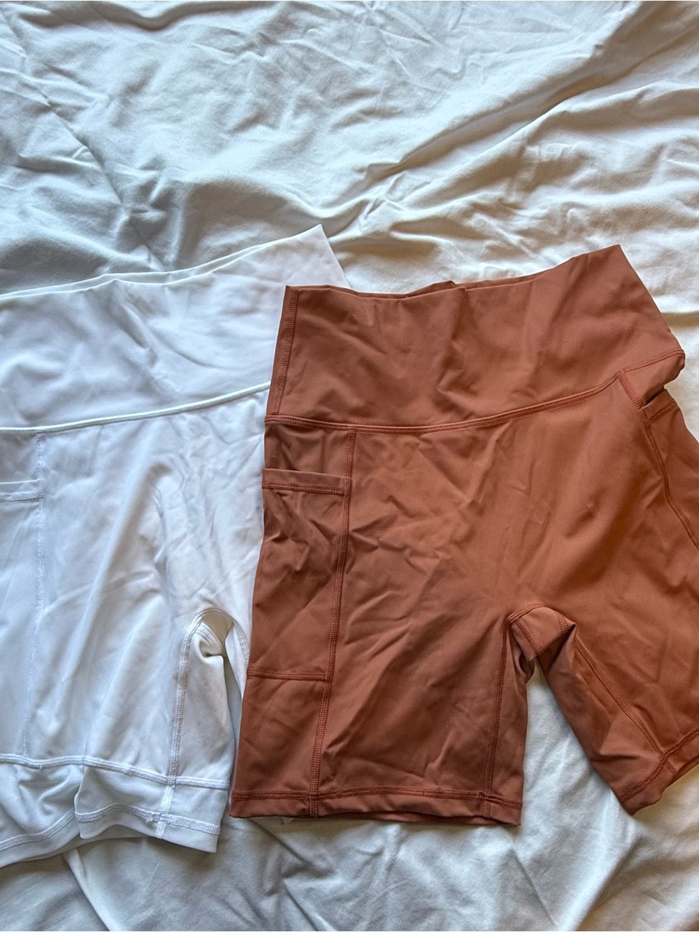 OFFLINE by Aerie Goals High Waisted Pocket Bike Shorts Size L Bundle (Set of 2)